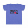 "HIDIN' FROM BIDEN" Toddler Tee (Black Lettering)